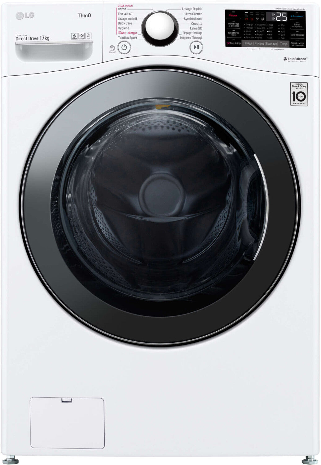 LG F71P12WHS-V1 Washing Machine 70cm White LG F71P12WHS-V1 Washing Machine 70cm White
